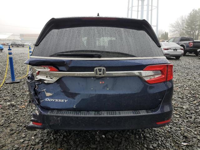 5FNRL6H53LB027880 - 2020 HONDA ODYSSEY EX BLUE photo 6