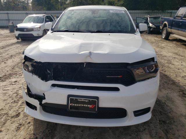 1C4RDHDG9KC604570 - 2019 DODGE DURANGO GT WHITE photo 5