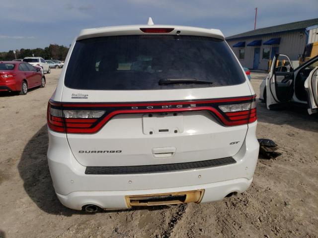 1C4RDHDG9KC604570 - 2019 DODGE DURANGO GT WHITE photo 6