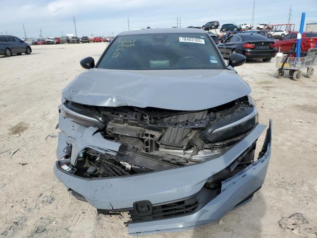 2HGFE2F56NH527832 - 2022 HONDA CIVIC SPORT Сұр фото 5