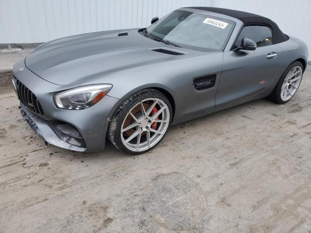 WDDYK7HA0JA018986 - 2018 MERCEDES-BENZ AMG GT SILVER photo 1