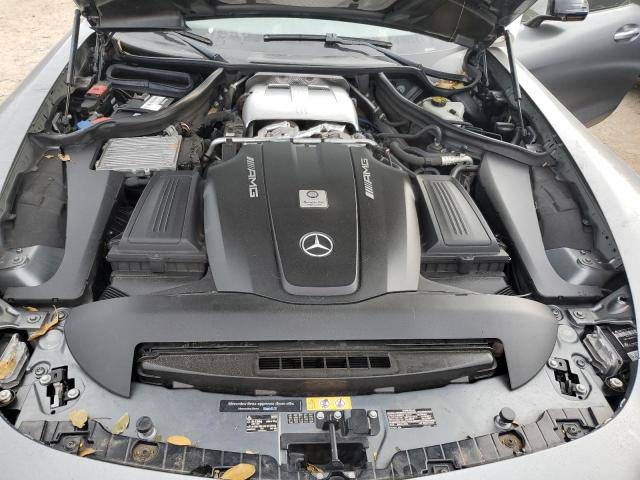 WDDYK7HA0JA018986 - 2018 MERCEDES-BENZ AMG GT SILVER photo 11