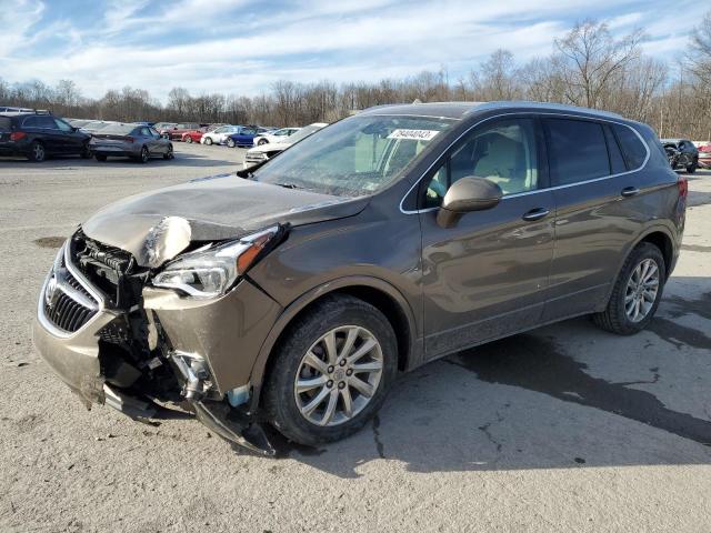 LRBFX2SA9KD059176 - 2019 BUICK ENVISION ESSENCE BROWN photo 1