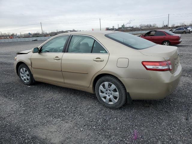 4T1BF3EK4BU653750 - 2011 TOYOTA CAMRY BASE GOLD photo 2