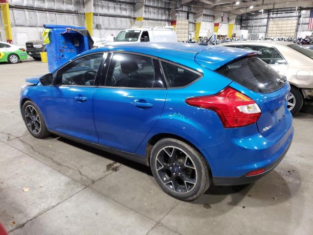 1FAHP3K27CL321041 - 2012 FORD FOCUS SE BLUE photo 2