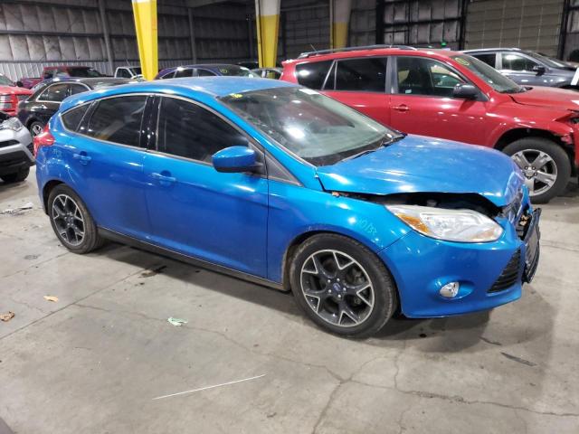 1FAHP3K27CL321041 - 2012 FORD FOCUS SE BLUE photo 4