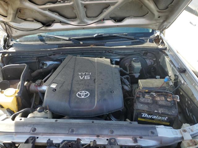3TMJU62N95M002984 - 2005 TOYOTA TACOMA DOUBLE CAB PRERUNNER GRAY photo 11