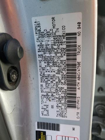 3TMJU62N95M002984 - 2005 TOYOTA TACOMA DOUBLE CAB PRERUNNER GRAY photo 12