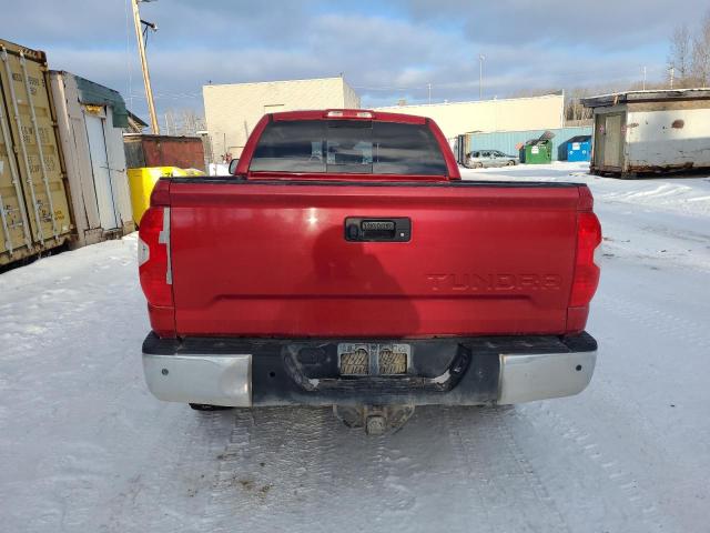 5TFUY5F19JX686426 - 2018 TOYOTA TUNDRA DOUBLE CAB SR/SR5 RED photo 6