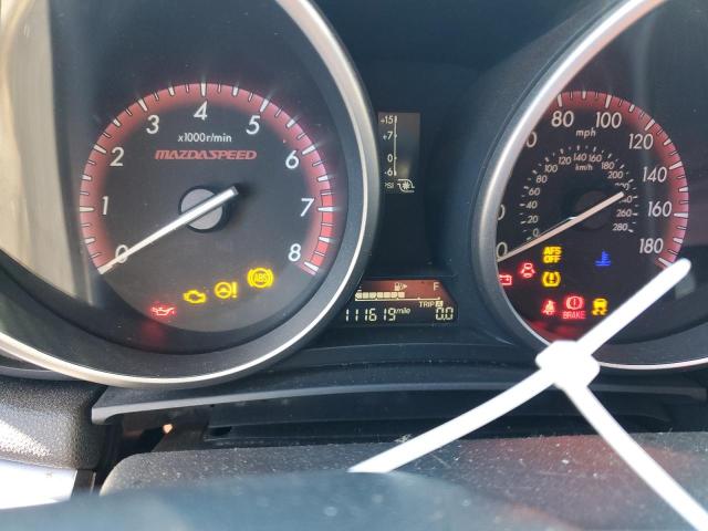 JM1BL1L49C1638184 - 2012 MAZDA SPEED 3 ნაცრისფერი ფოტო 9