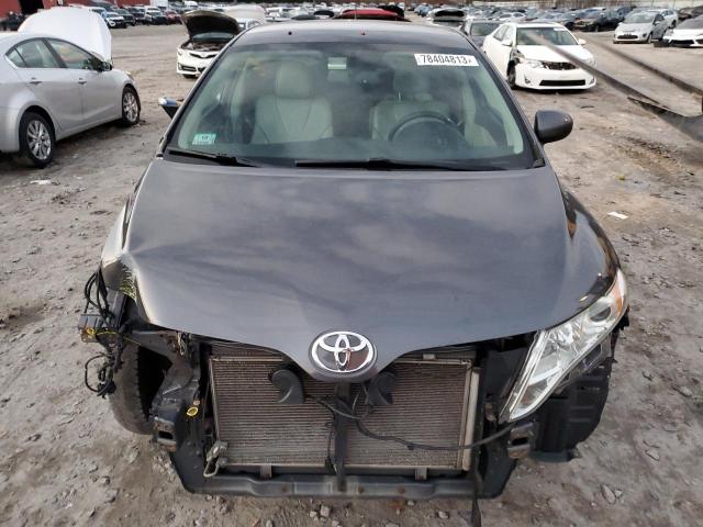 4T3BA3BB1AU013472 - 2010 TOYOTA VENZA GRAY photo 5