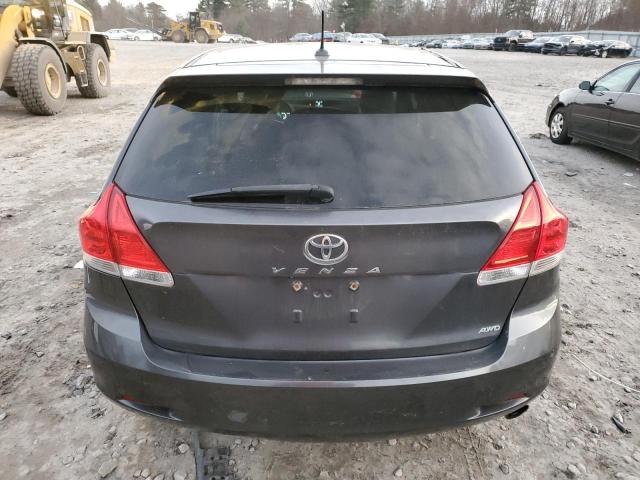 4T3BA3BB1AU013472 - 2010 TOYOTA VENZA GRAY photo 6