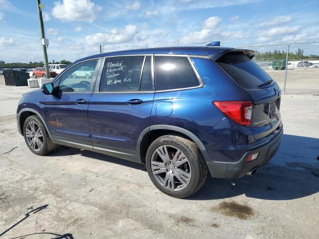 5FNYF7H55KB007234 - 2019 HONDA PASSPORT EXL BLUE photo 2