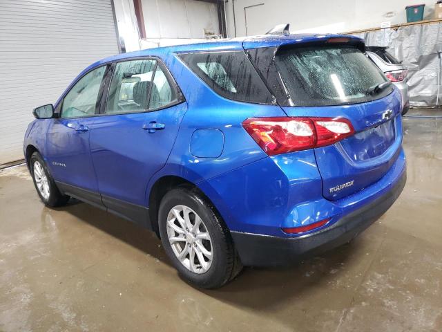 3GNAXHEV7KS526518 - 2019 CHEVROLET EQUINOX LS BLUE photo 2