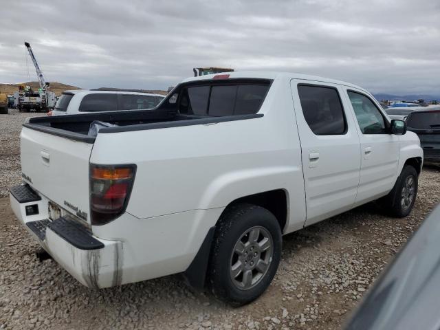 2HJYK16397H509011 - 2007 HONDA RIDGELINE RTX WHITE photo 3