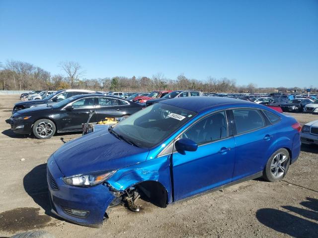 1FADP3F28JL331020 - 2018 FORD FOCUS SE BLUE photo 1