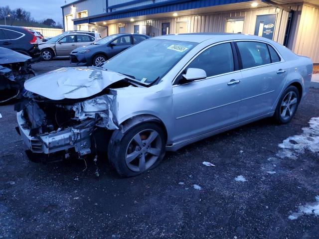 1G1ZC5EU2CF116592 - 2012 CHEVROLET MALIBU 1LT SILVER photo 1