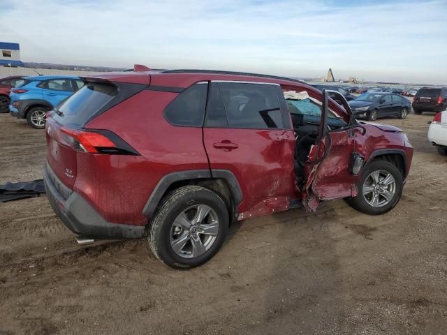 4T3RWRFV8NU062424 - 2022 TOYOTA RAV4 XLE RED photo 3