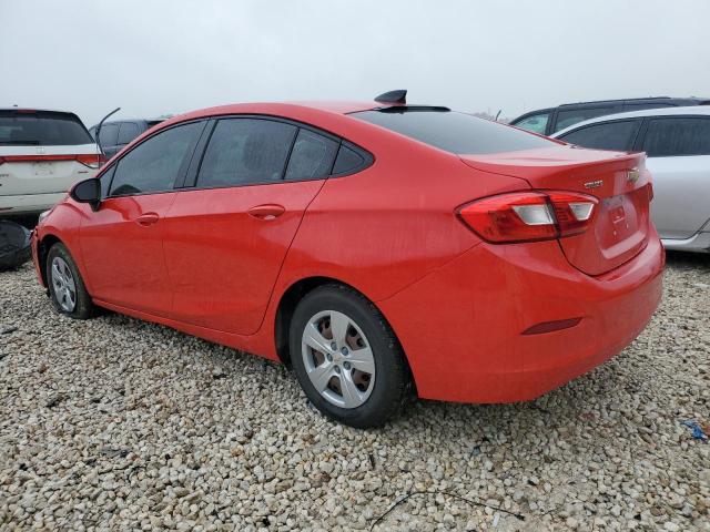 1G1BC5SMXJ7125263 - 2018 CHEVROLET CRUZE LS RED photo 2