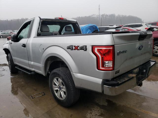 1FTMF1EF9GFA84250 - 2016 FORD F150 SILVER photo 2