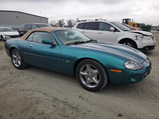 SAJGX2742VC004895 - 1997 JAGUAR XK8 TEAL photo 4