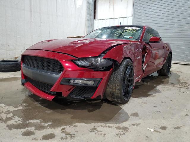 1FA6P8CFXK5188333 - 2019 FORD MUSTANG GT RED photo 1