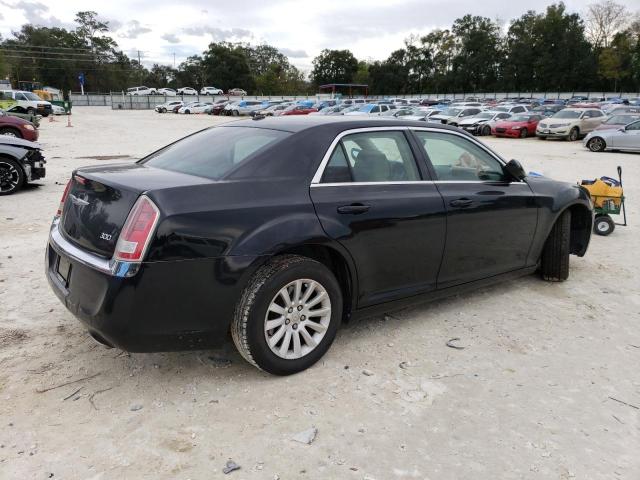 2C3CCAAG2CH233680 - 2012 CHRYSLER 300 BLACK photo 3