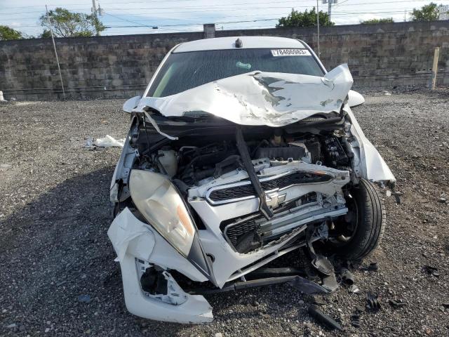 KL8CD6S94DC520683 - 2013 CHEVROLET SPARK 1LT WHITE photo 5