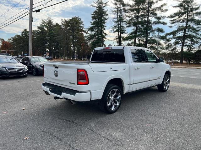 1C6SRFHT8LN191035 - 2020 RAM 1500 LIMITED WHITE photo 4