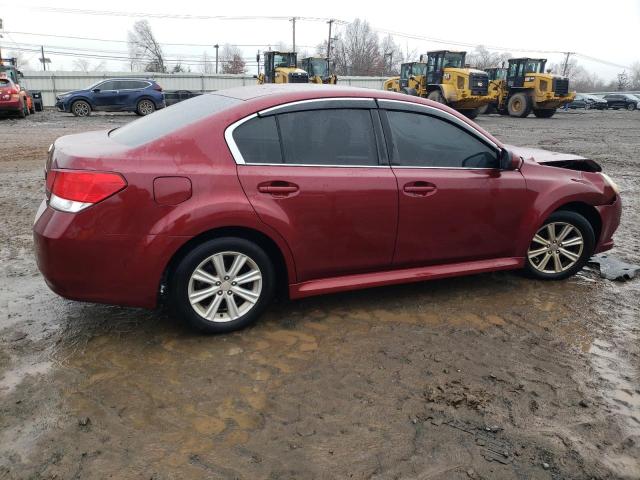 4S3BMBC61C3005798 - 2012 SUBARU LEGACY 2.5I PREMIUM BURGUNDY photo 3