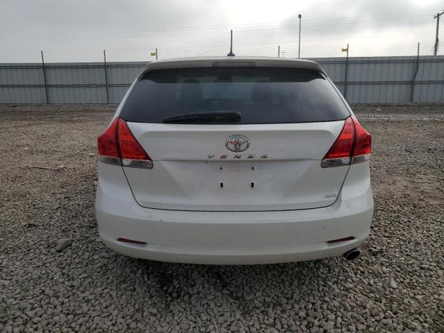 4T3BA3BB6BU023464 - 2011 TOYOTA VENZA WHITE photo 6