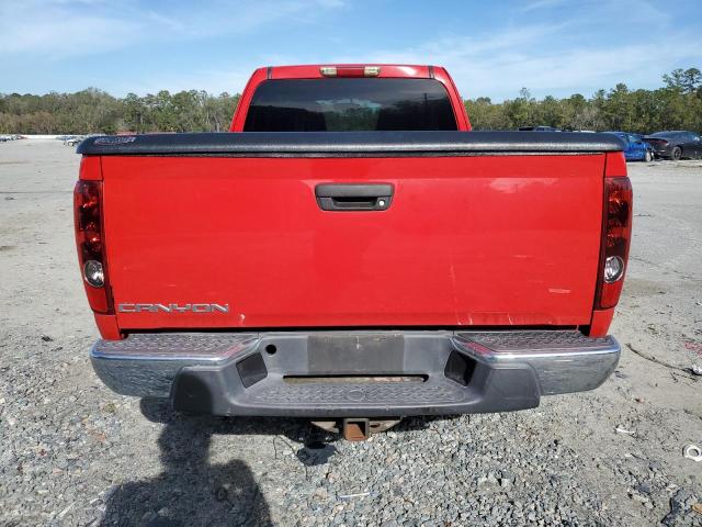 1GTDS196358129982 - 2005 GMC CANYON RED photo 6