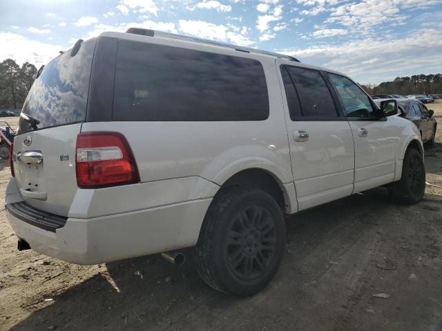 1FMJK2A54BEF16190 - 2011 FORD EXPEDITION EL LIMITED WHITE photo 3