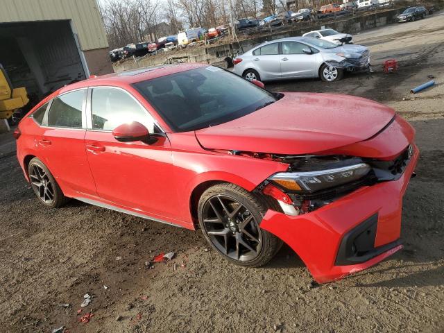 19XFL1H80PE017576 - 2023 HONDA CIVIC SPORT TOURING RED photo 4