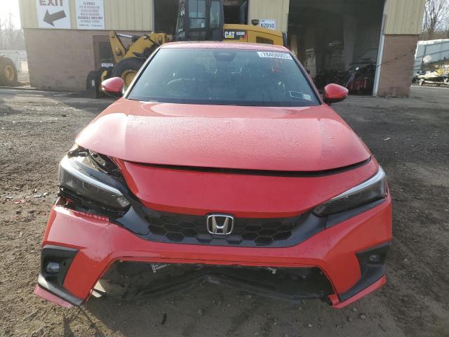 19XFL1H80PE017576 - 2023 HONDA CIVIC SPORT TOURING RED photo 5