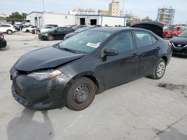 5YFBURHE9KP866306 - 2019 TOYOTA COROLLA L BLACK photo 1