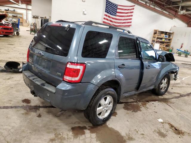 1FMCU9DG9BKA58348 - 2011 FORD ESCAPE XLT BLUE photo 3