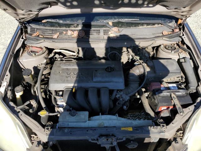 2T1KR32E54C215474 - 2004 TOYOTA COROLLA MA XR GRAY photo 11