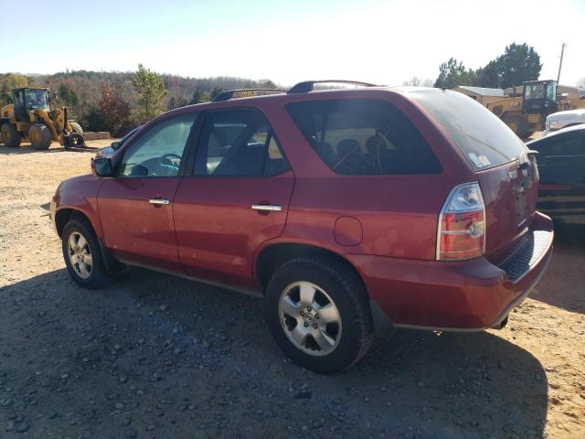 2HNYD18276H532637 - 2006 ACURA MDX BURGUNDY photo 2