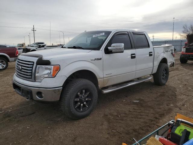 1FTFW1ET2CFB42739 - 2012 FORD F150 SUPERCREW WHITE photo 1