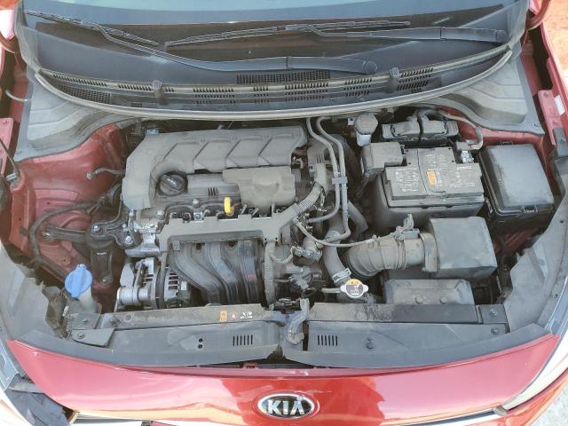 3KPA24AD8ME415538 - 2021 KIA RIO LX RED photo 11