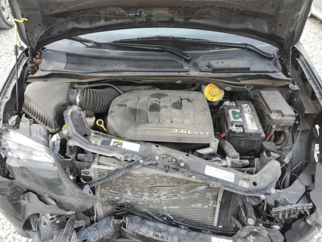 2C4RC1CG9FR742649 - 2015 CHRYSLER TOWN & COU TOURING L BLACK photo 12