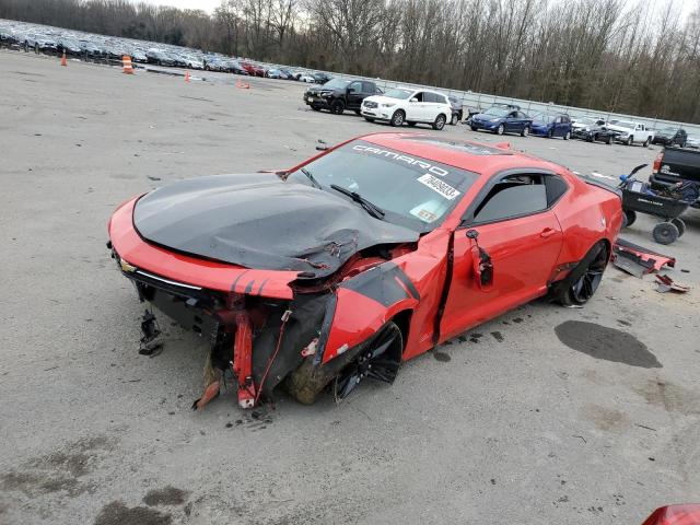 1G1FB1RS4H0185396 - 2017 CHEVROLET CAMARO LT RED photo 1