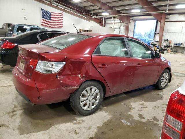 KNAFU4A25C5592733 - 2012 KIA FORTE EX RED photo 3