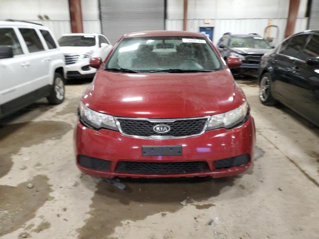 KNAFU4A25C5592733 - 2012 KIA FORTE EX RED photo 5