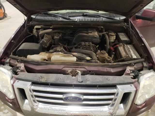 1FMEU74E17UA53992 - 2007 FORD EXPLORER EDDIE BAUER BURGUNDY photo 12