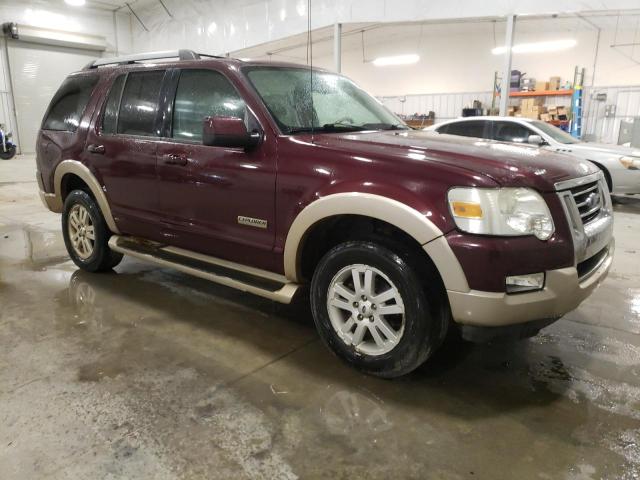 1FMEU74E17UA53992 - 2007 FORD EXPLORER EDDIE BAUER BURGUNDY photo 4