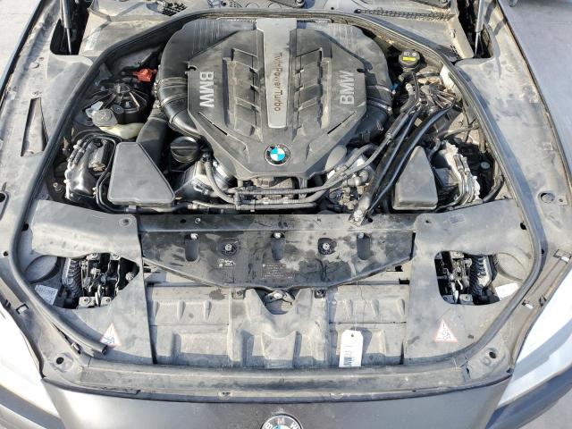 WBA6D4C54GD977431 - 2016 BMW 650 I GRAN COUPE BLACK photo 11
