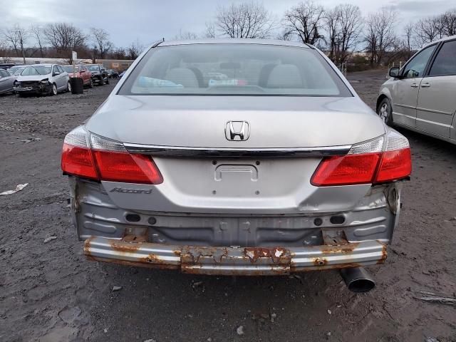 1HGCR2F38DA053658 - 2013 HONDA ACCORD LX SILVER photo 6