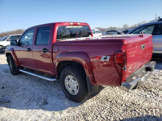 1GCDT136048206621 - 2004 CHEVROLET COLORADO RED photo 2